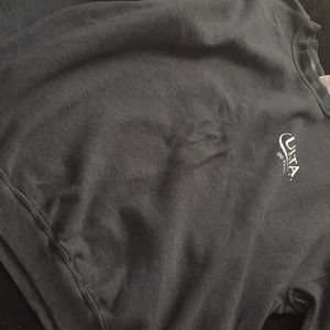 ULTA dark grey sweatshirt